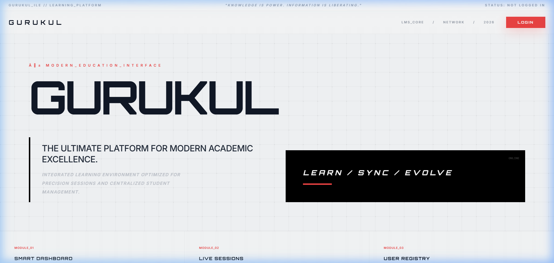 Gurukul & Krutyam AI – Intelligent LMS & RAG Ecosystem