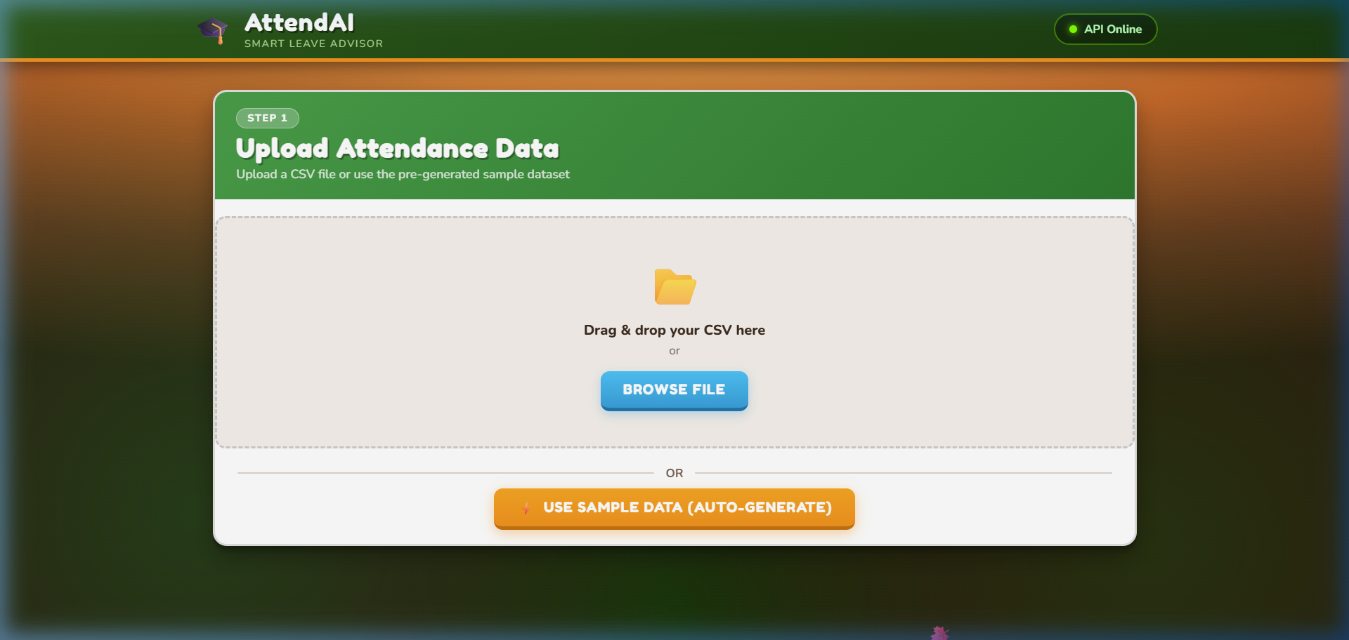 ML-Based Student Attendance Predictor & Risk Clustering